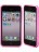 Чехол для iphone Kawaii Factory Бампер для iPhone 5/5s "Spigen" Розовый - фото №1