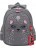 Школьный рюкзак Grizzly RAz-186-3 серый - фото №1