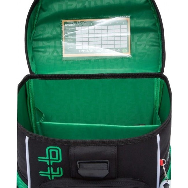 Школьный рюкзак Grizzly RA-874-2 Черный - фото №4