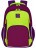 Рюкзак Grizzly RD-143-3 фиолетовый-салатовый - фото №3