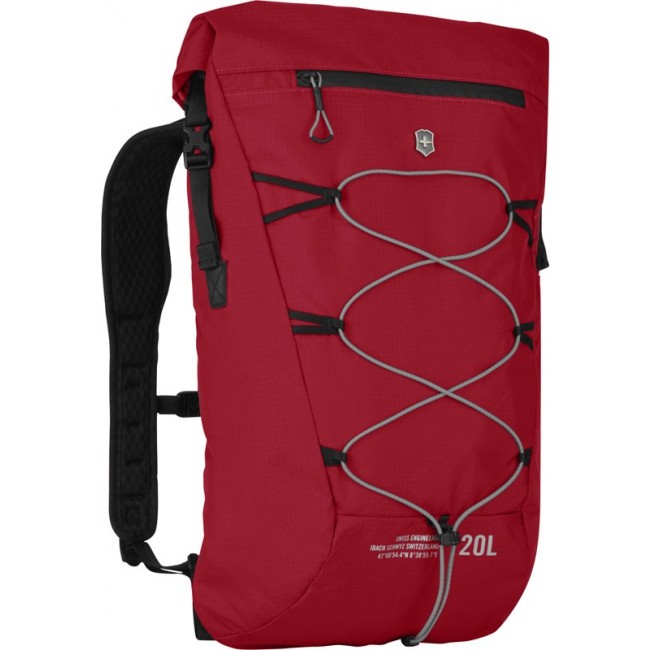 Рюкзак Victorinox Altmont Active L.W. Rolltop Backpack Красный - фото №4