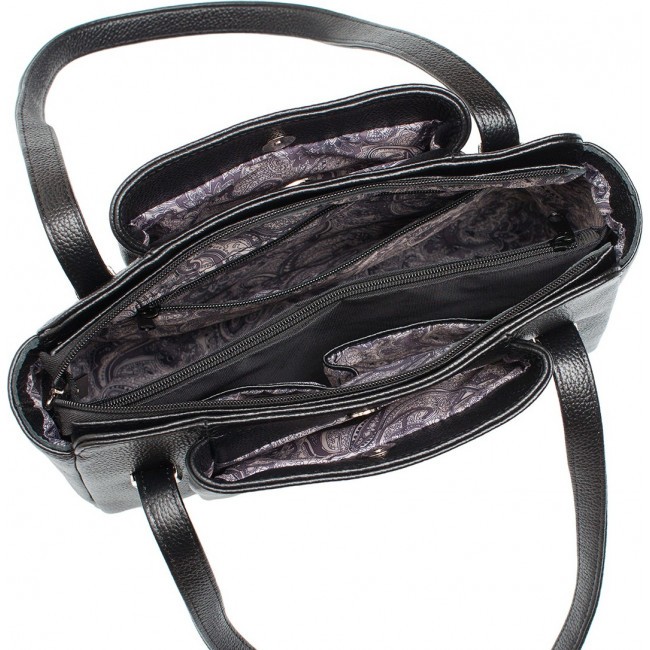 Женская сумка Lakestone Tara Черный Black - фото №6