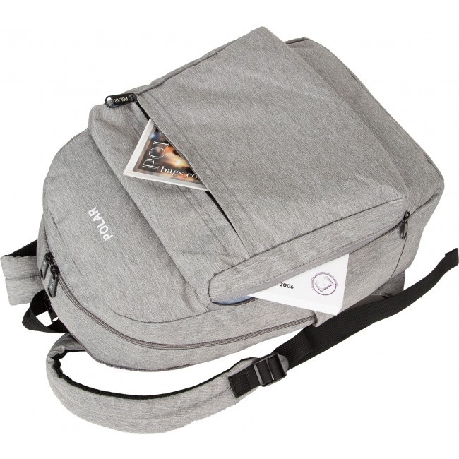 Рюкзак Polar 18220 Серый - фото №7