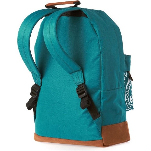 Рюкзак Mi-Pac Backpack Бирюзовый с узором - фото №2