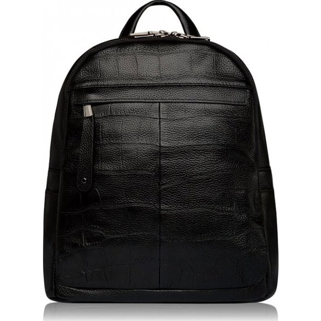Рюкзак Trendy Bags MESSY Черный кроко - фото №1