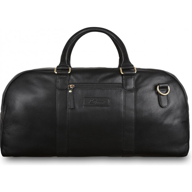 Дорожная сумка Ashwood Leather M-58 Black Черный - фото №2