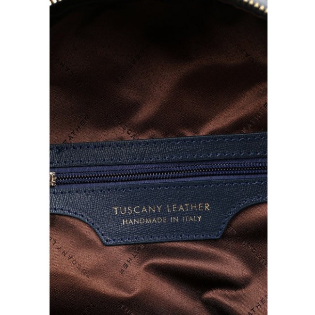 Женский рюкзак Tuscany Leather TL Bag TL141701 Темно-синий - фото №5