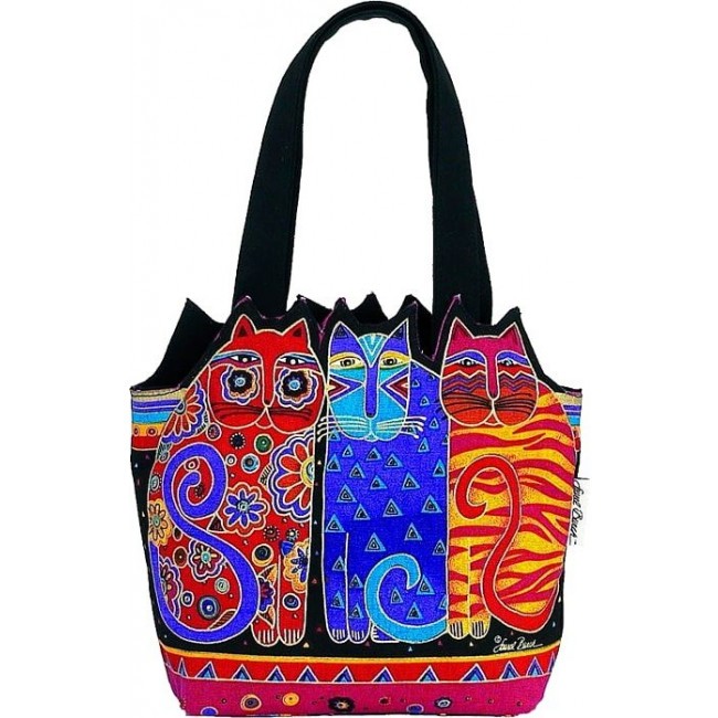 Женская сумка LAUREL BURCH 410016 TRES GATOS Цветная - фото №1