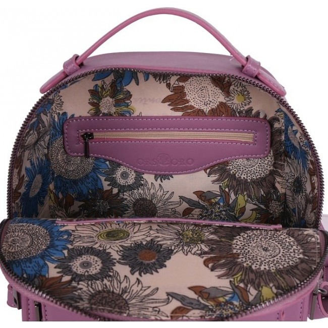 Рюкзак OrsOro DS-832 Фиолетовый, Розовый - фото №4