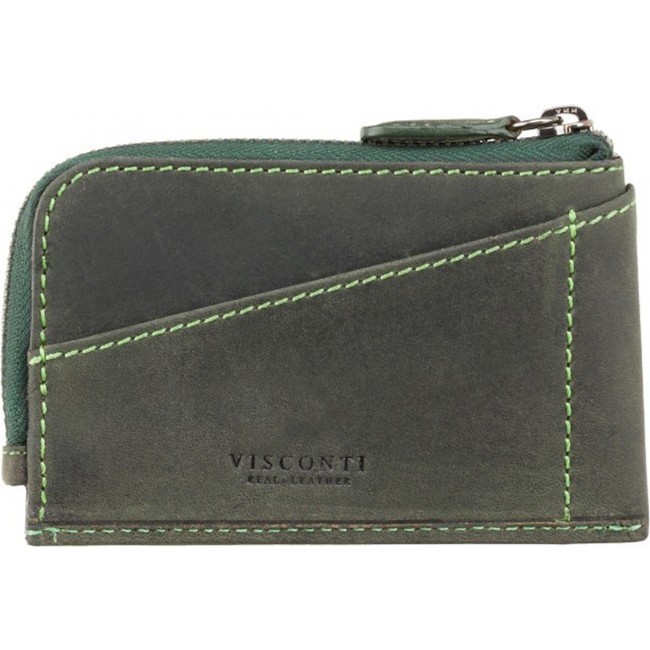 Бумажник Visconti VSL30 Dart Зеленый Oil Green - фото №3