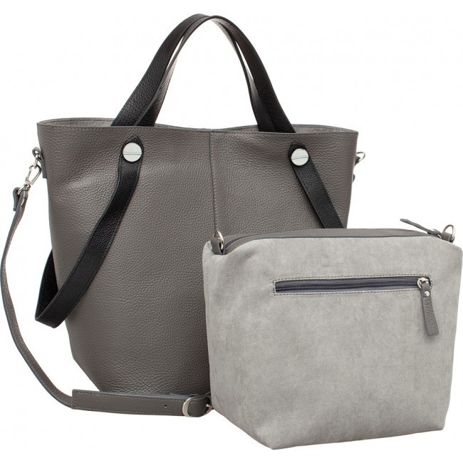 Женская сумка Lakestone Bagnell Серый Grey - фото №7