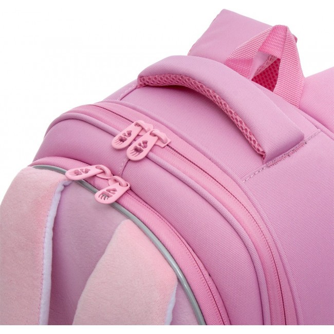 Школьный рюкзак Grizzly RAz-186-8 розовый - фото №10