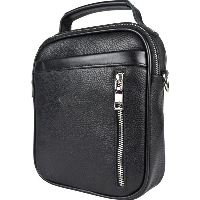 Мужская сумка Carlo Gattini Cavallaro 5049-01 Black Черный - фото №1