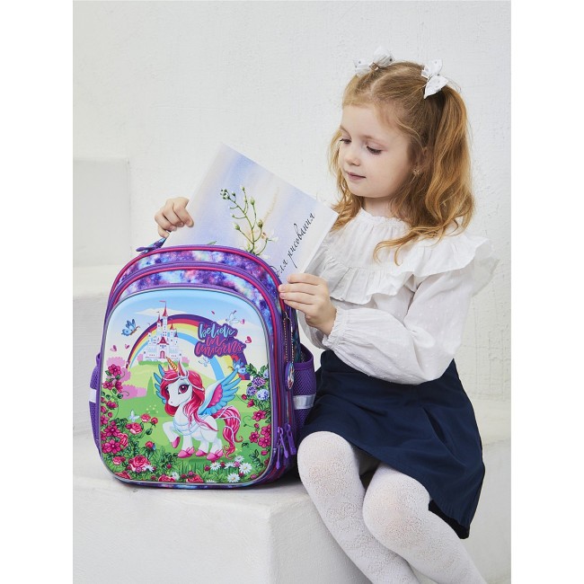 Школьный ранец Steiner SK2-5 Believe in unicorns - фото №12
