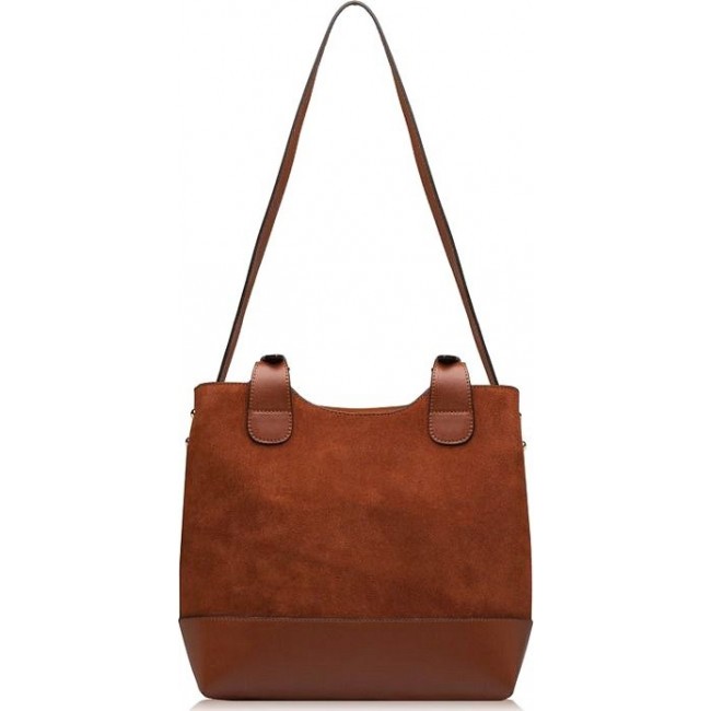 Женская сумка Trendy Bags B00517 (brown) Коричневый - фото №5