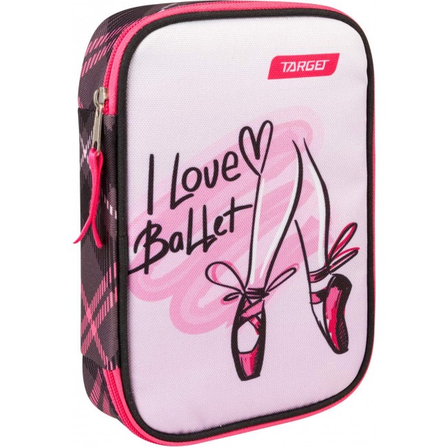 Пенал Target Multy I love Ballet Розовый - фото №1
