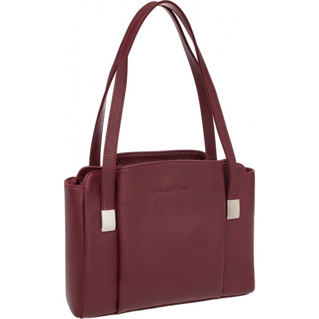 Женская сумка Lakestone Tara Бордовый Burgundy - фото №3