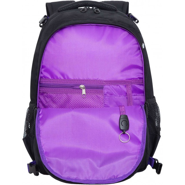 Рюкзак школьный с мешком Grizzly RG-269-1 черный - фото №6