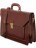 Кожаный портфель Tuscany Leather Napoli TL141348 Коричневый - фото №2