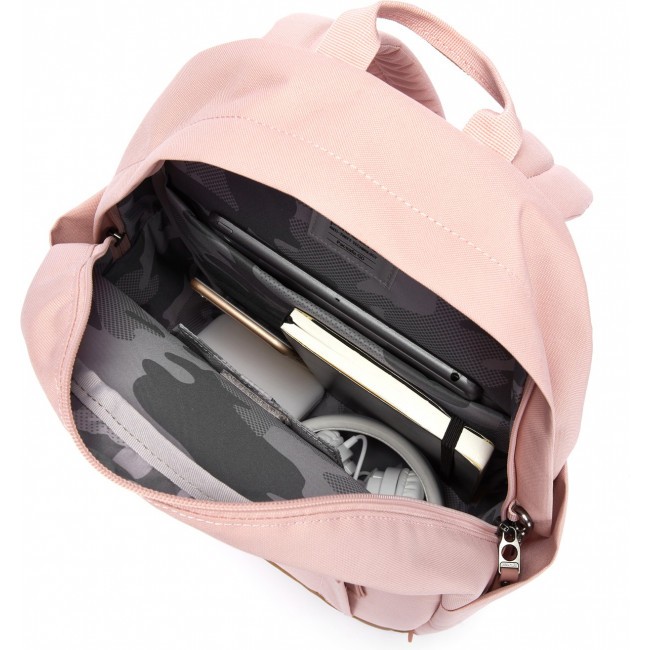 Рюкзак антивор PacSafe GO 15 розовый - фото №7