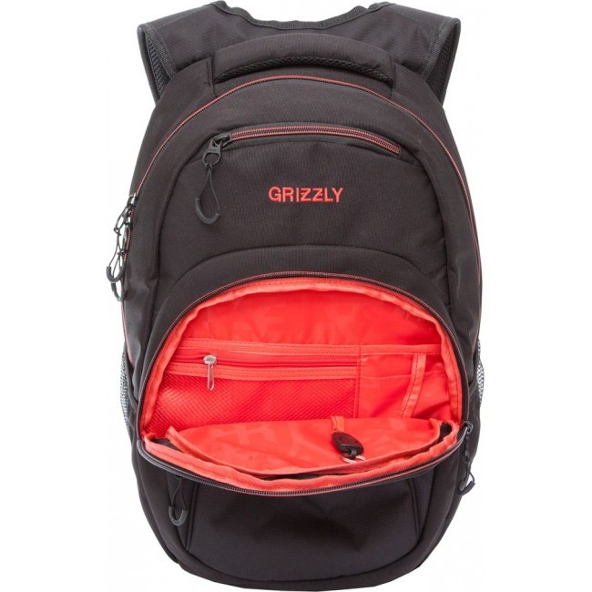 Рюкзак Grizzly RQ-003-3 черный-красный - фото №5