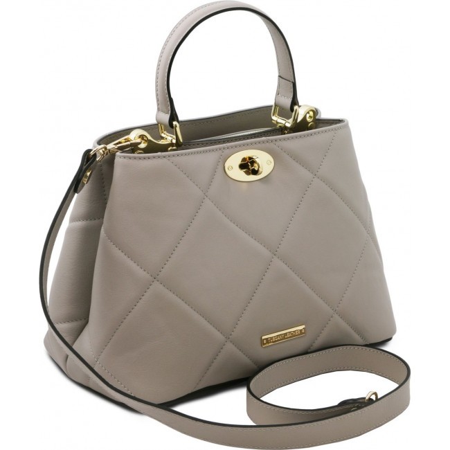 Женская сумка Tuscany Leather TL Bag TL142132 Серый - фото №3
