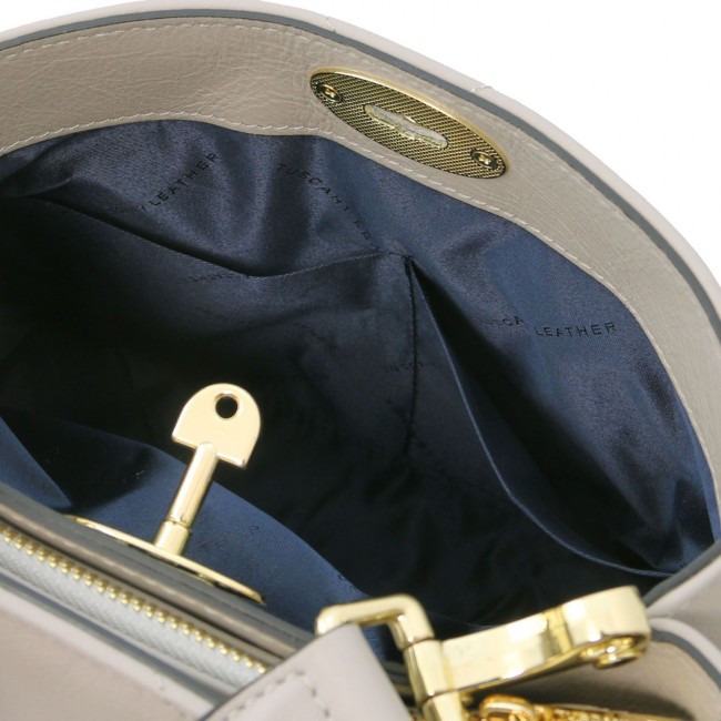Женская сумка Tuscany Leather TL Bag TL142132 Серый - фото №8