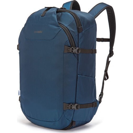 Рюкзак в ручную кладь PacSafe Venturesafe EXP45 ECONYL Синий - фото №2