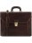 Кожаный портфель Tuscany Leather Napoli TL141348 Темно-коричневый - фото №1