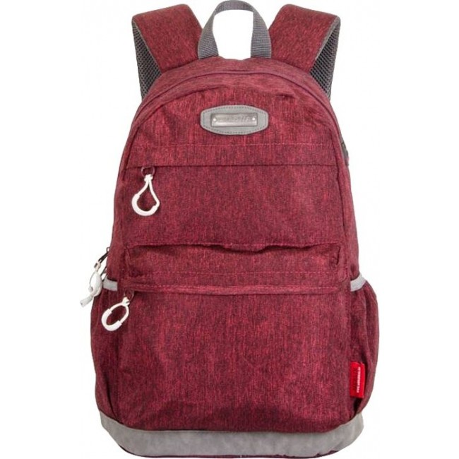 Рюкзак Across ACR19-147 Красный и серый - фото №1