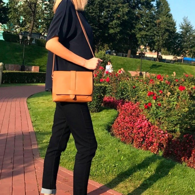 Женская сумка Trendy Bags JOANA Темно-бежевый - фото №6