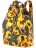 Рюкзак Asgard P-5192 ЦветыВиола желт-корич - фото №1