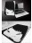Чехол для ноутбука Kawaii Factory Чехол для MacBook 13.3" "Вампир" Черный - фото №3