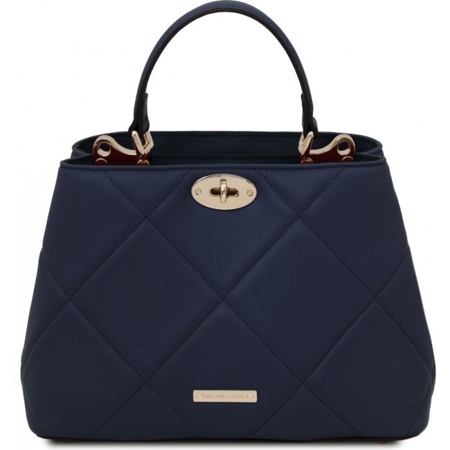 Женская сумка Tuscany Leather TL Bag TL142132 Темно-синий - фото №1