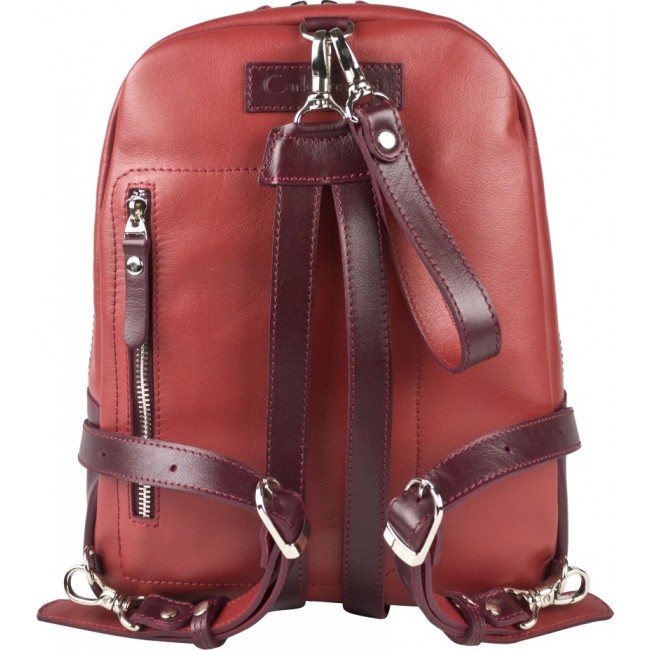 Рюкзак Carlo Gattini Albera 3055-09 Burgundy/red Бордовый/Красный - фото №4
