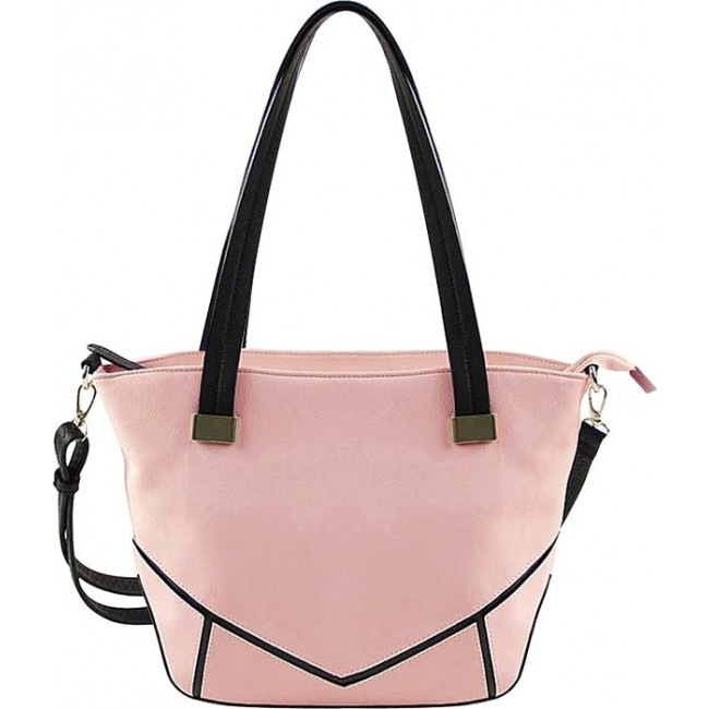 Женская сумка OrsOro D-814 Розовый - фото №1