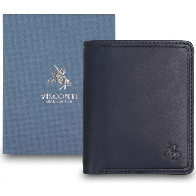 Бумажник Visconti PLR70 Piana Синий Blue - Orange - фото №6