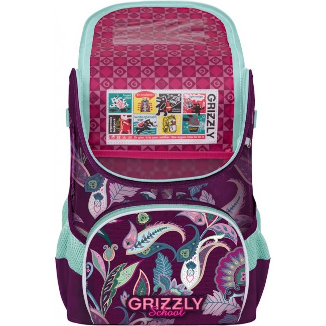 Рюкзак Grizzly RAn-082-2 Фиолетовый - фото №4