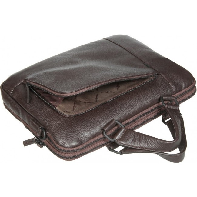 Мужская сумка Gianni Conti 1811341 Темно-коричневый - фото №4