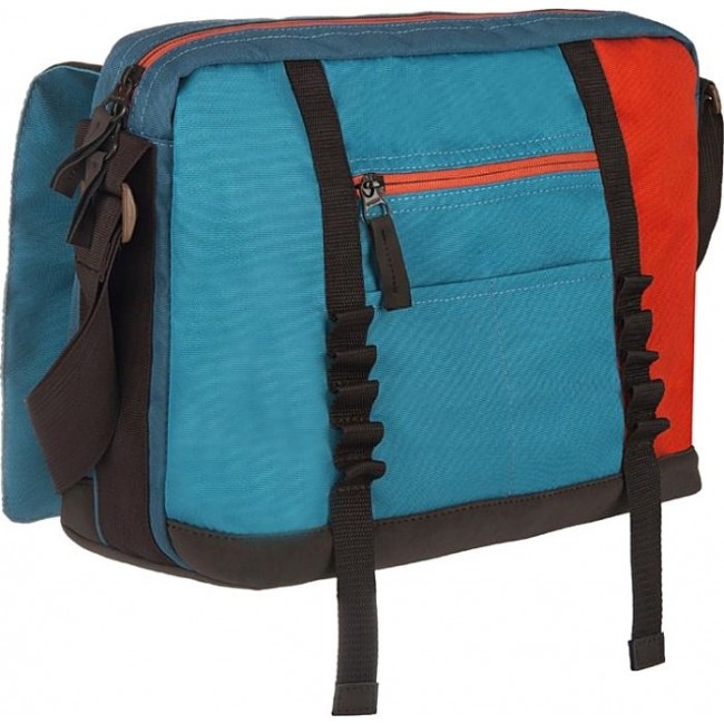 Школьная сумка Grizzly ММ-619-3 Оранжевый - голубой - синий - фото №3
