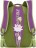 Школьный рюкзак для подростка девочки Grizzly RD-834-2 Фиолетовый с лилиями - фото №3