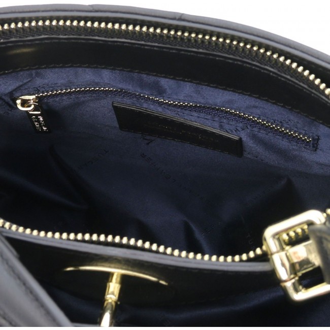 Женская сумка Tuscany Leather TL Bag TL142132 Черный - фото №7