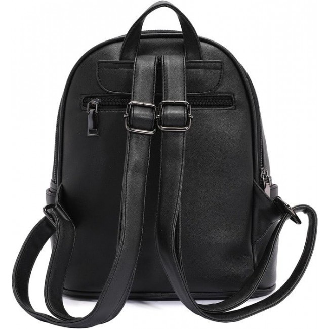 Женский кожаный рюкзак OrsOro DS-9030 Черный - фото №3