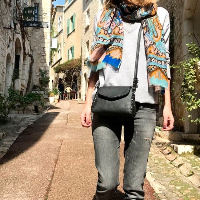Женская сумка Trendy Bags JUNO Голубой - фото №6