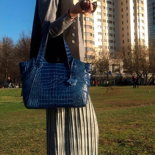 Женская сумка Trendy Bags ROYCE Синий - фото №6