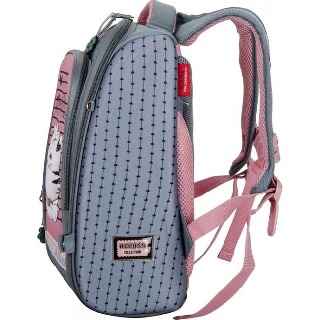 Рюкзак Across ACR19-HK Кошечка (розовый) - фото №2