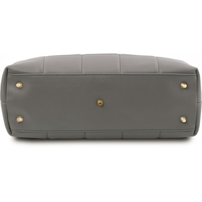 Женская сумка Tuscany Leather TL Bag TL142124 Серый - фото №4