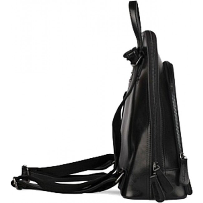 Деловой женский рюкзак Ula Smooth R13-004 Черный - фото №3
