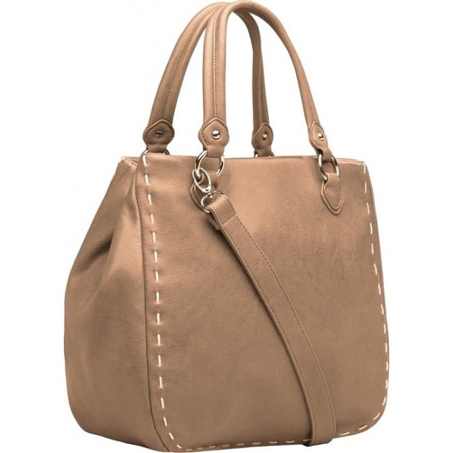 Женская сумка Trendy Bags B00426 (lightbeige) Бежевый - фото №2