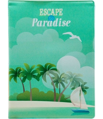 Обложка для паспорта Kawaii Factory Обложка для паспорта Escape to Paradise- фото №1